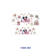 oly-6ef84df13eb9e0c96471d38cd92dd797 Wholesale 2/4/8pcs Black Girl Art UV DTF Mini Cup Keychain Stickers
