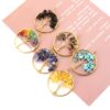 oly-6efb22c60c517be84f1df0e524b71f0a Wholesale Tree of Life Crystal Pendant Colorful Alloy Heart Necklace Jewelry Accessory