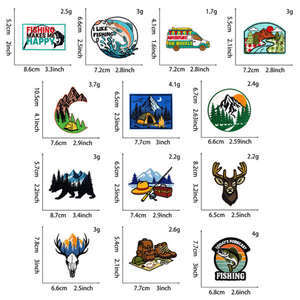 oly-6f06872c986cf02465498fdeb0d6d9b7 Wholesale Bear Embroidery Patches Iron-On Polyester Fashion Accessory for Clothing DIY