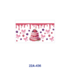oly-6f0eb27e036e8cf5fa164915e539d404 Wholesale 5pcs Watercolor Sweet Raspberry French Macaron Cake Mixed Decor Prints 16oz Cup UV DTF Wraps