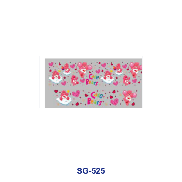 Wholesale 8pcs Cute Pastel Teddy Bear 3oz Cup Stickers Wrap OLY Exclusive