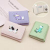 oly-6f2c6664b504173b09515ff304164da2 Wholesale Pink Cartoon Dachshund PU Wallet Cute Embroidery Design for Everyday and Party Gift