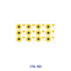 oly-6f373e2003ae4ee2190becfbb650b865 Wholesale 5pcs Summer Pastoral Hand Drawn Sunflower Butterfly Bee Heart Leaf Mixed Decor Prints 16oz Cup UV DTF Wraps