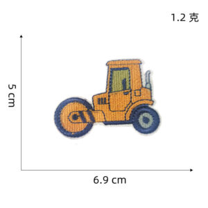 5# engineering vehicle cloth sticker
