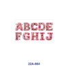 oly-6f4fa2a818e4c1641d774635e782b14a Wholesale 5pcs Folk Embroidery Floral Alphabet Number Blue Pink Blossom Letter Digit Mixed Decor Prints 16oz Cup UV DTF Wraps