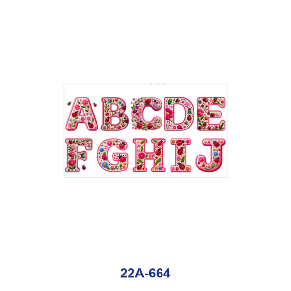 oly-6f4fa2a818e4c1641d774635e782b14a Wholesale 5pcs Folk Embroidery Floral Alphabet Number Blue Pink Blossom Letter Digit Mixed Decor Prints 16oz Cup UV DTF Wraps