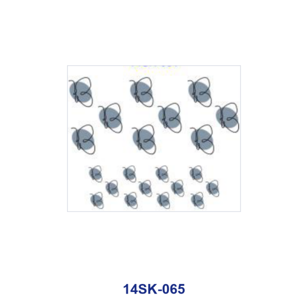 oly-6f5aa7cf2b0f22f80bdfd55a1f3b2aa1 Wholesale 2/4/8pcs Minimal Butterfly Mini Cup Sticker