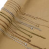 oly-6f602bc7557b6bf9c447d7f5785ac845 Wholesale Electroplated Iron O-Shape Chain Necklace for DIY Jewelry Making