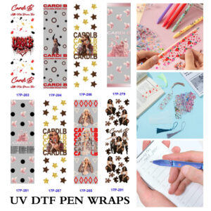 oly-6f6b87c056cc19e0e9797af31a38e3ff Wholesale 2/8/16pcs Stage Series UV DTF Pen and Bookmark Stickers
