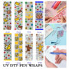 oly-6f79731625aa65dc9f11ad5d883f807c Wholesale 2/8/16pcs UV DTF Stickers Multicolor Polka Dot Cute Bear Mascot Patterns Pen and Bookmark Stickers OLY Exclusive