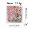Wholesale Trendy Pattern Slogan Embroidered Patches for Bag Decoration DIY Fashion Accessory