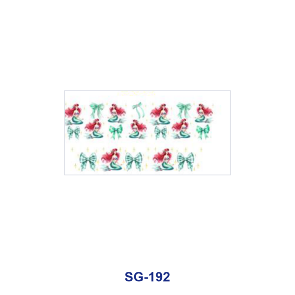 Wholesale 8pcs Sweet Bow Girl 3oz Cup Stickers Wrap OLY Exclusive