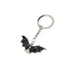Wholesale Black Zinc Alloy Bat Keychain Halloween Car Key Accessory