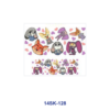 oly-6f8c3d6a5538e1100878d8adf9e89187 Wholesale 2/4/8pcs Cute Animal Character Mini Cup Keychain Sticker OLY Exclusive
