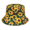 Wholesale Double Sided Bucket Hat with Chic Floral Pattern for Outdoor Sun Protection Fashion Accessory