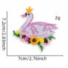 oly-6fbf4bca188c21bad4c1739d3007861f Wholesale Embroidery Thread Cartoon Cloth Stickers for Girls - Stylish Party Decorative Patches