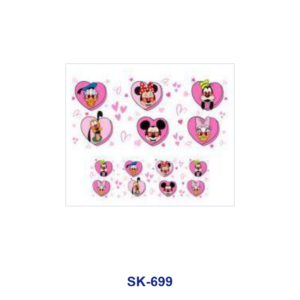 SK-699 / 8pcs / 9cm