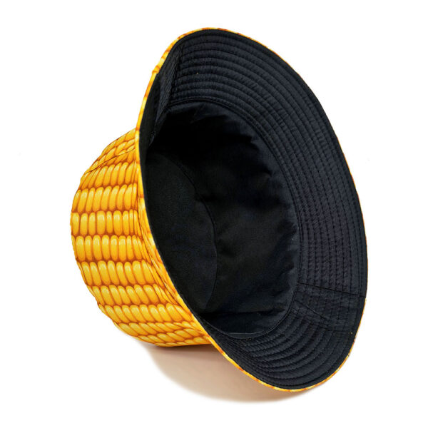 oly-6ffc84c0f25e634e497048b53c6e5ad4 Wholesale Corn Pattern Reversible Bucket Hat Trendy Sun Protection Hat for Everyday Use and Gift