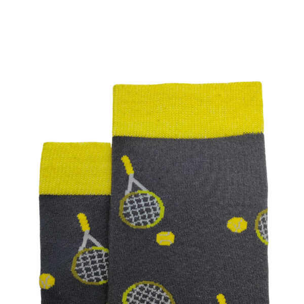 oly-702241fc459695638856f3a7b1440efc Wholesale Unisex Mid-Calf Socks with Racket Pattern – All-Season Everyday Socks