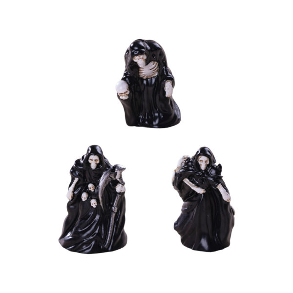 oly-703dba1fd7a9892cd1426cbb74545027 Wholesale Resin Grim Reaper Ornament Realistic Halloween Home Decor Desk Accessory