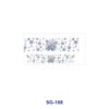 Wholesale 8pcs Minimalist Floral 3oz Tumbler Stickers Wrap