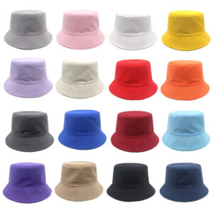 Wholesale Fashion Double Sided Bucket Hat Khaki Sun Protection Hat for Everyday Use
