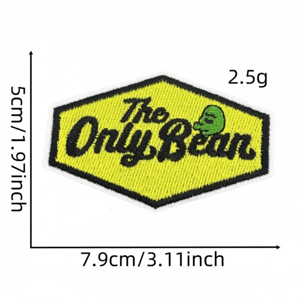 Wholesale Green Bean Plant Embroidered Patch Iron-On Decorative Clothing Accessory