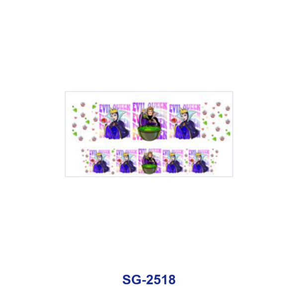 Wholesale 8pcs Mixed Bottle Jar Cartoon Princess Print 3oz Cup Stickers Wrap OLY Exclusive