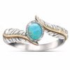 oly-70d2a97aa1a9e88c873884efdeaec4ec Wholesale Silver Feather Ring - Chic Wedding Gift Accessory for Resale