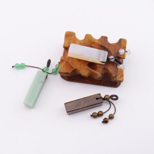 oly-70d5562cbfc422f10d91ebd910ad6526 Wholesale Cylindrical Woven Crystal Keychain Pendant Stylish Geometric Gemstone Jewelry Accessory for Bag Charm Gift