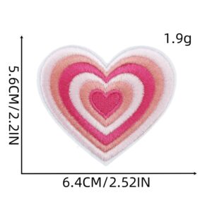 Pink cartoon cloth stickers 1#