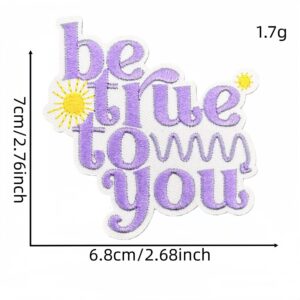 Inspirational english cloth stickers 2#