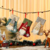 oly-7127e96db604cfcce4b081c4e36ef3ae Wholesale Korean Style Red Christmas Stockings Gift Bags for Holiday Party Decorative Accent