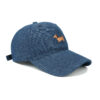 Wholesale Denim Dachshund Embroidery Baseball Cap Sun Protection Adjustable Casual Hat