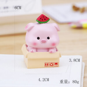 XY013B Large Carton Pig Ornaments / Authentic copyright