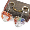 oly-714cac7b1638d8e3b4158a34672f3282 Wholesale Trendy Heart Shape Tree of Life Keychain Metal Crystal Bag Charm Car Accessory