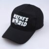 oly-716955af858445e969098803a68b4a7e Wholesale Casual Wayne's World Printed Logo Baseball Cap Cotton Blend Sunshade Hat for Men Women OLY Exclusive