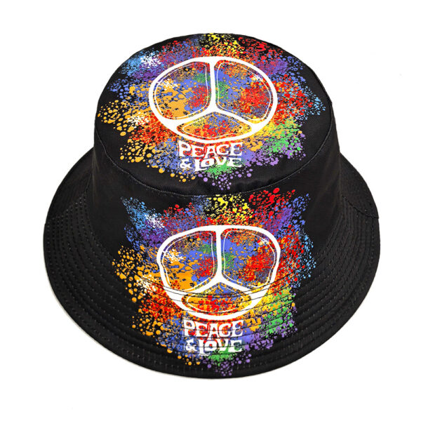 oly-716d9dacab5ab6772d0fb483b04466e8 Wholesale Double Sided Graffiti Fisherman Hat Sun Hat for Men Women Daily Wear
