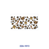 oly-7185ea0e22dabe23a17c084e455582d8 Wholesale 5pcs Luxurious Vintage Leopard Print Leopard Head Crown High Heel Bag Sunglasses Lipstick Outfit Mixed Decor Prints 16oz Cup UV DTF Wraps