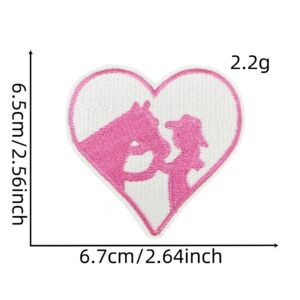 Western cowgirl cloth sticker 12#