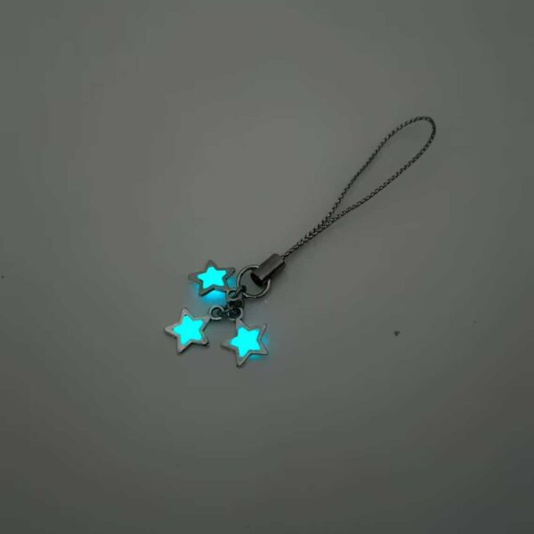 oly-71873a32086f34d6365f2bc695e8c55e Wholesale Candy Color Glow Star Pendant DIY Phone Case Bag Charm Resale Accessory