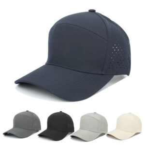 Wholesale Quick-Dry Breathable Sun Protection Baseball Cap Solid Color Adjustable for Outdoor Hiking