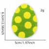 oly-718f8f28fc70b0b85bdb050825e541c0 Wholesale Cute Easter Egg Embroidered Patch Sticker, Polyester Decorative Cloth Patch, Boutique Fashion Accessory