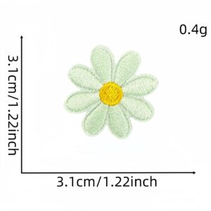 Light green small cloth patch 8 #