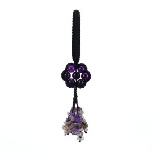 black rope amethyst