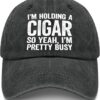 oly-71b404dff05386202d0a17918f5e3275 Wholesale Trendy Black Washed Baseball Cap with Printed Embroidered Sun Protection