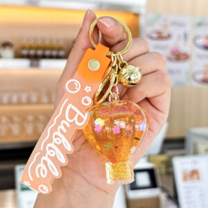 Oil-in hot air balloon-orange / Single OPP with packing