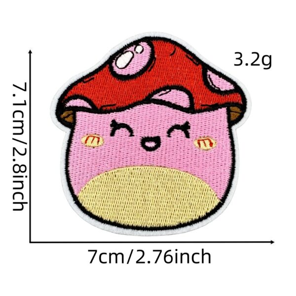 Wholesale Cute Cartoon Food Iron-on Patches Hamburger Ice Cream Embroidered Craft Supply for Resale