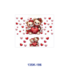 oly-71d1fbc6ca80044c4ca9e011a398c5b0 Wholesale 8pcs Romantic Cartoon Mini Cup Keychain Sticker