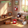 oly-71f718aa59d3267448bae6752410cb84 Wholesale Retro TV Resin Decorative Accent Dollhouse Miniature Accessory Gift